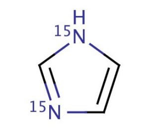Imidazole-<sup>15</sup>N<sub>2</sub> (CAS 74362-46-2) - chemical structure image