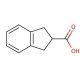 Indan-2-carboxylic acid (CAS 25177-85-9) - chemical structure image