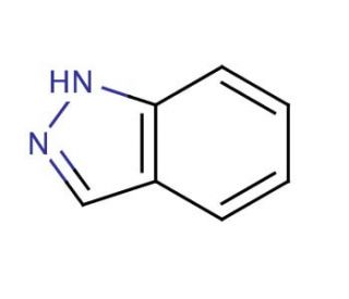 Indazole (CAS 271-44-3) - chemical structure image