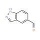 Indazole-5-carboxaldehyde (CAS 253801-04-6) - chemical structure image