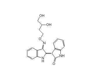 Indirubin Derivative E804 (CAS 854171-35-0) - chemical structure image 