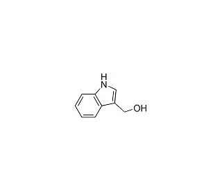 Indole-3-carbinol (CAS 700-06-1) - chemical structure image