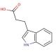 Indole-3-propionic acid (CAS 830-96-6) - chemical structure image