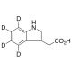 Indoleacetic Acid-d4 (CAS 76937-77-4) - chemical structure image