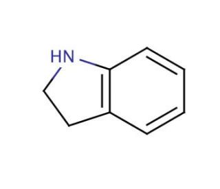 Indoline (CAS 496-15-1) - chemical structure image