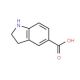 indoline-5-carboxylic acid (CAS 15861-30-0) - chemical structure image