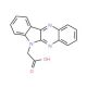 Indolo[2,3-b]quinoxalin-6-yl-acetic acid (CAS 25681-06-5) - chemical structure image