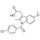 Indomethacin (CAS 53-86-1) - chemical structure image