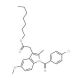 Indomethacin heptyl ester - chemical structure image