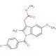 Indomethacin Methyl Ester (CAS 1601-18-9) - chemical structure image