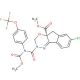 Indoxacarb (CAS 144171-61-9) - chemical structure image