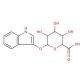 Indoxyl β-D-glucuronide cyclohexylammonium salt (CAS 35804-66-1) - chemical structure image