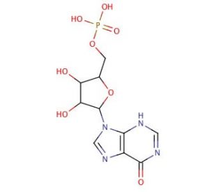 Inosine 5&prime;-monophosphate (CAS 131-99-7) - chemical structure image