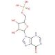 Inosine 5′-monophosphate (CAS 131-99-7) - chemical structure image