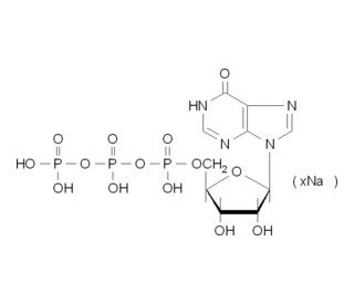 Inosine 5&prime;-triphosphate trisodium salt (CAS 35908-31-7) - chemical structure image