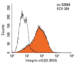 Integrin &alpha;V/&beta;3 Antibody (BV3) - Flow Cytometry - Image 14459