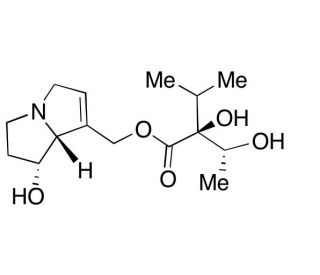 Intermedine - chemical structure image