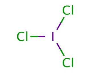 Iodine trichloride (CAS 865-44-1) - chemical structure image