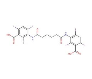 Iodipamide (CAS 606-17-7) - chemical structure image