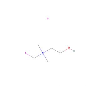 Iodocholine iodide (CAS 28508-22-7) - chemical structure image