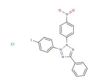Iodonitrotetrazolium chloride (CAS 146-68-9) - chemical structure image