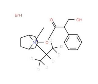 Ipratropium-d7 Bromide - chemical structure image