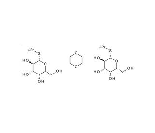 IPTG Hemidioxane (CAS 1330286-44-6) - chemical structure image