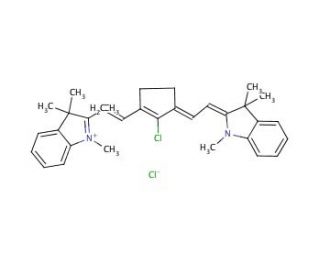 IR-797 chloride (CAS 110992-55-7) - chemical structure image
