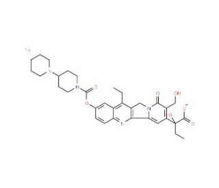 Irinotecan Carboxylate Sodium Salt - chemical structure image