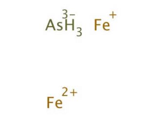 Iron arsenide (CAS 12005-88-8) - chemical structure image