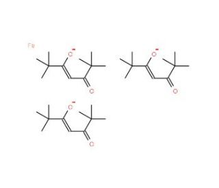 Iron(III) 2,2,6,6-Tetramethyl-3,5-Heptanedionate (CAS 14876-47-2) - chemical structure image