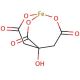 Iron(III) citrate tribasic monohydrate (CAS 2338-05-8) - chemical structure image