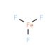Iron(III) fluoride (CAS 7783-50-8) - chemical structure image