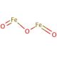 Iron(III) oxide (CAS 1309-37-1) - chemical structure image