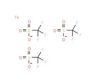 Iron(III) trifluoromethanesulfonate (CAS 63295-48-7) - chemical structure image
