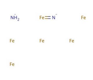 Iron nitride (CAS 37245-77-5) - chemical structure image