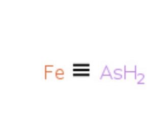 Iron(III) arsenide (CAS 12044-16-5) - chemical structure image