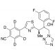 Isavuconazole-d4 - chemical structure image