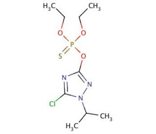 Isazophos (CAS 42509-80-8) - chemical structure image