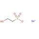 Isethionic acid sodium salt (CAS 1562-00-1) - chemical structure image
