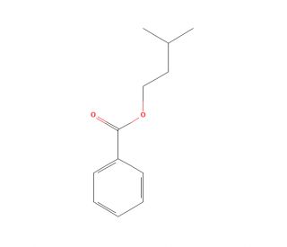 Isoamyl Benzoate (CAS 94-46-2) - chemical structure image