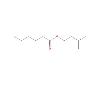 Isoamyl Hexanoate (CAS 2198-61-0) - chemical structure image