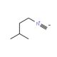 Isoamylisocyanide (CAS 638-27-7) - chemical structure image