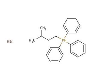Isoamyltriphenylphosphonium bromide (CAS 28322-40-9) - chemical structure image
