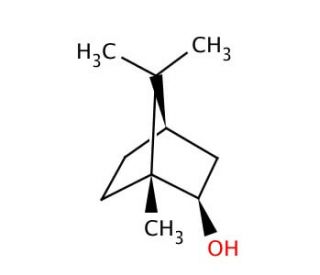 Isoborneol (CAS 124-76-5) - chemical structure image