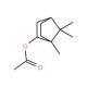 Isobornyl acetate (CAS 125-12-2) - chemical structure image