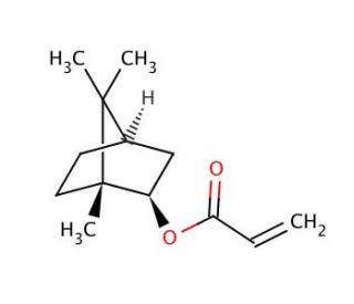 Isobornyl acrylate (CAS 5888-33-5) - chemical structure image