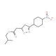 Isobutyl-3-(4-cyanophenyl)-4,5-dihydro-5-isoxazole acetate - chemical structure image