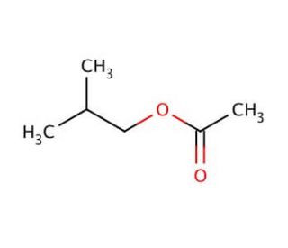 Isobutyl acetate (CAS 110-19-0) - chemical structure image