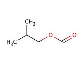 Isobutyl formate (CAS 542-55-2) - chemical structure image